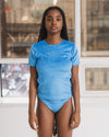 BASERANGE 25 Autumn and Winter OMO TEE SHIRT short-sleeved T-shirt BAS-TTOT-VE-AU25-ZINN BLUE